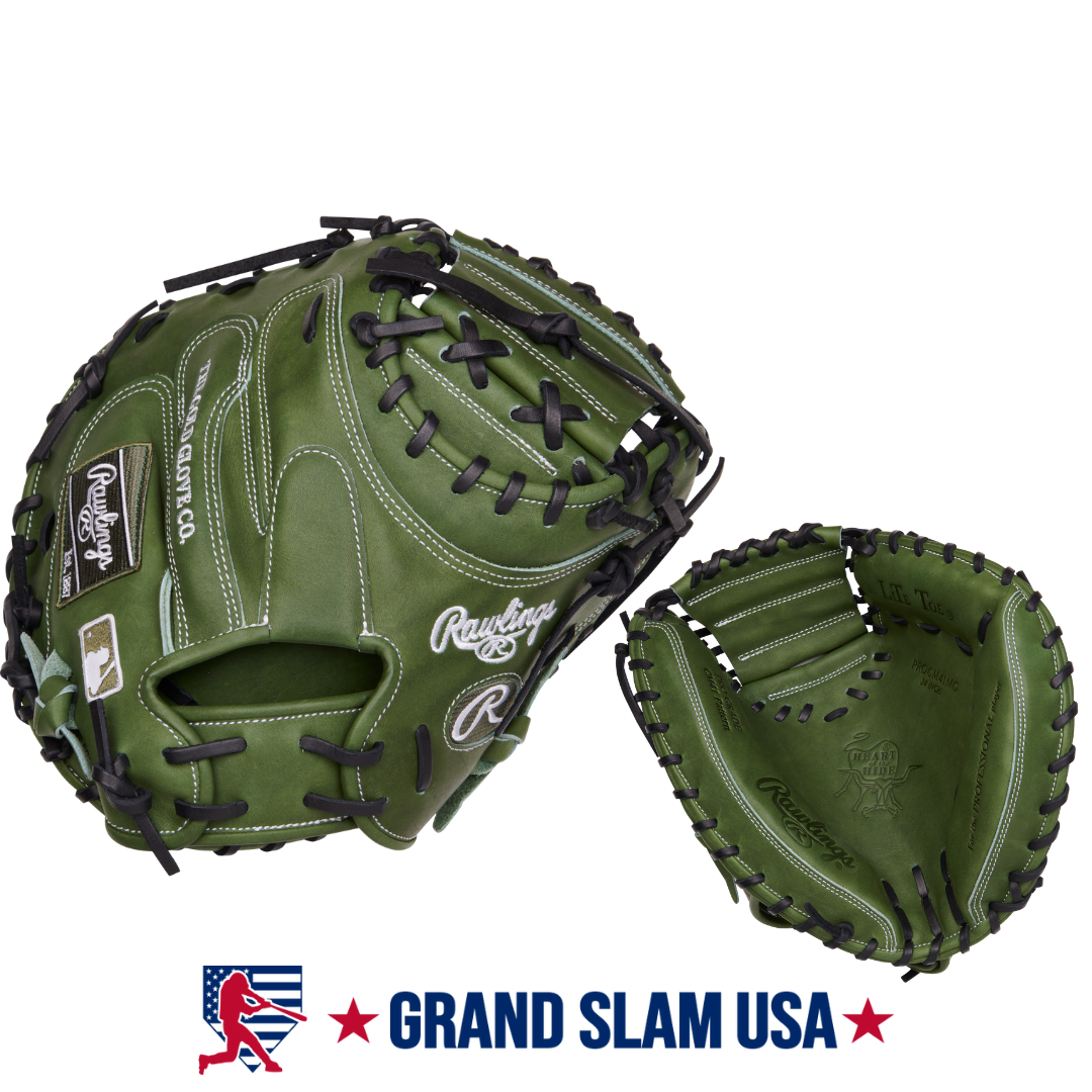 Rawlings Heart of the Hide Military Green Edition Catcher 34