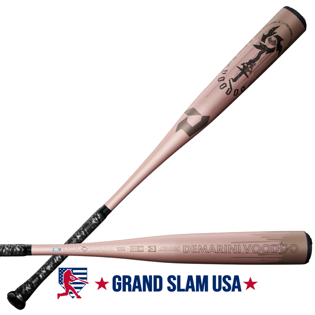 2025 Demarini Voodoo One Rose Gold Limited Edition BBCOR -3