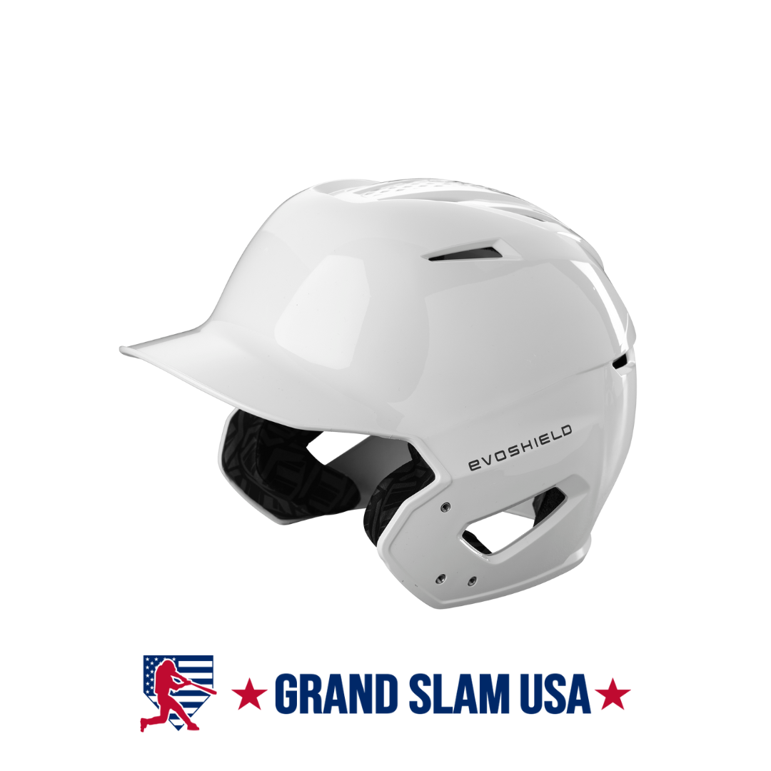 EvoShield XVT 2.0 Gloss Baseball Helmet-White