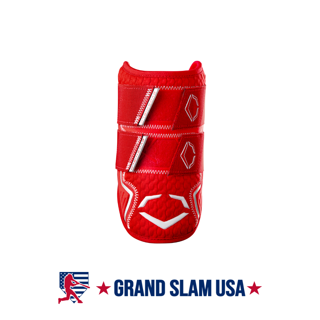 EvoShield Pro-SRZ 2.0 Double Strap Elbow Guard-Scarlet