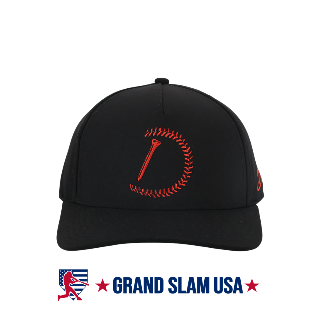 Stitch Black Golf Hat