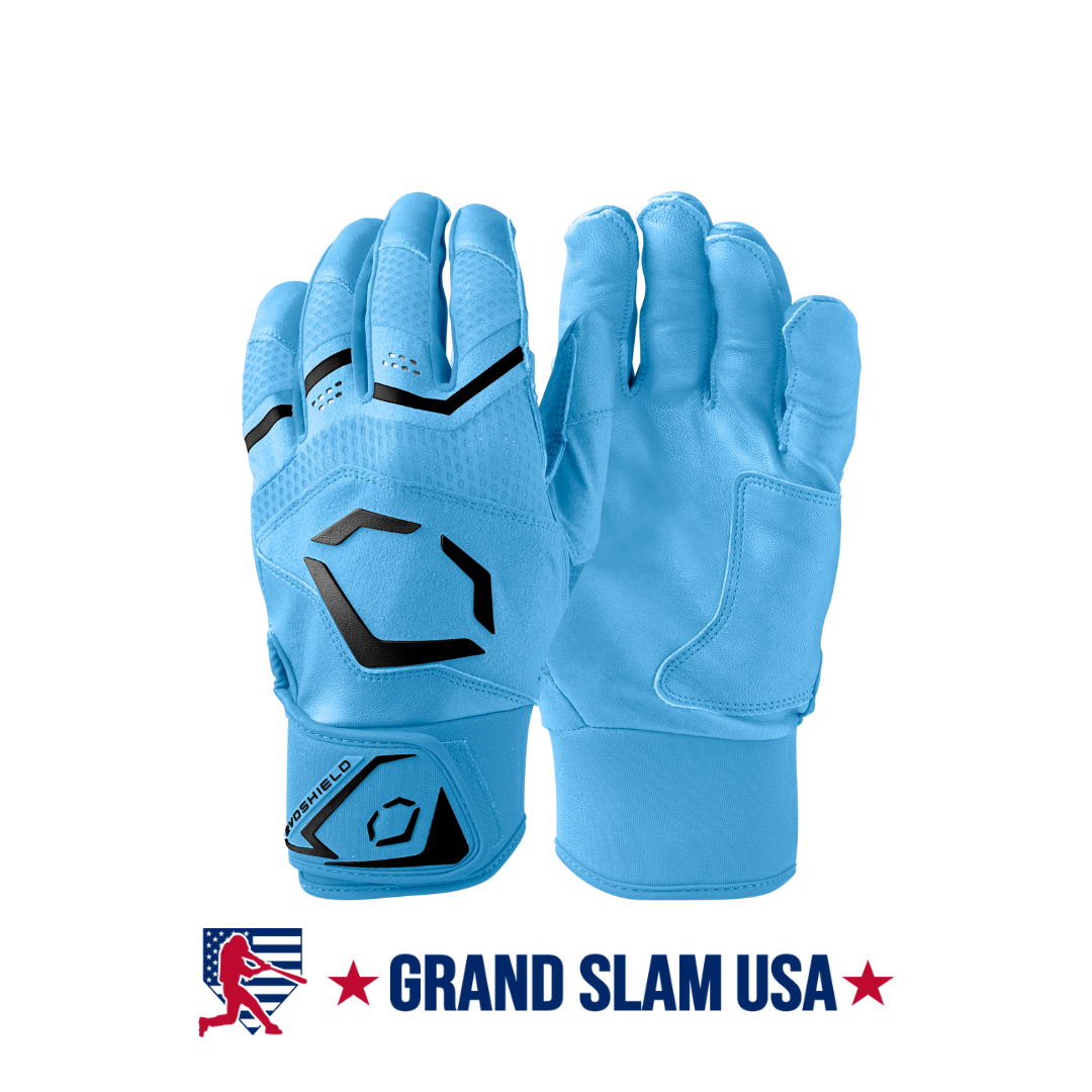 Evoshield Adult Carbyne Batting Gloves- Victory Blue