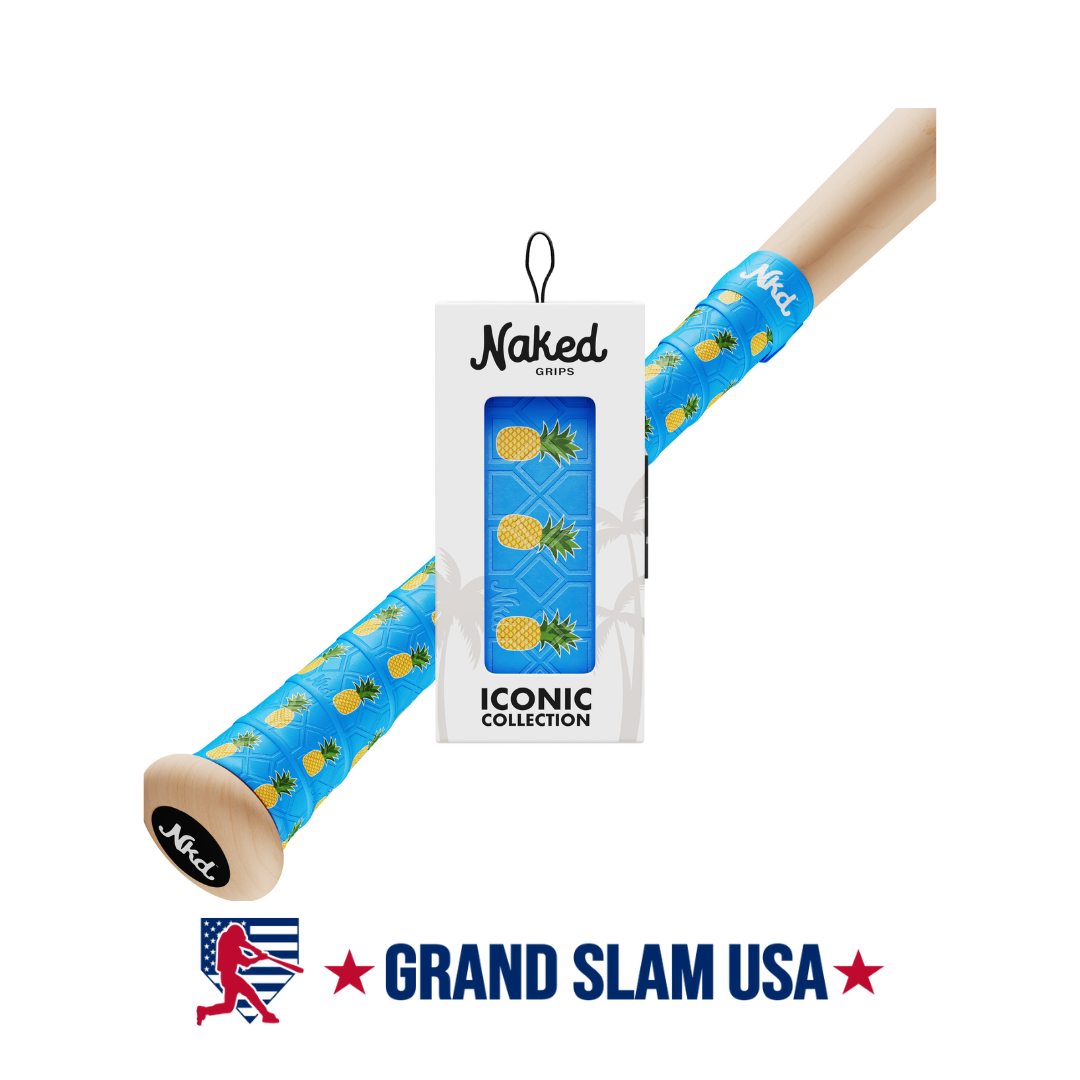 Naked Grips Pineapple Edition Bat Grip