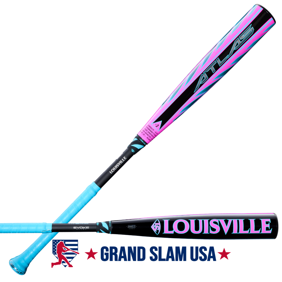 2026 Louisville Slugger Atlas Hybrid Pink BBCOR -3
