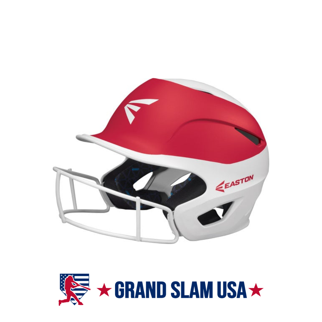 Easton Prowess Two-Tone Fastpitch Batting Helmet Red/White