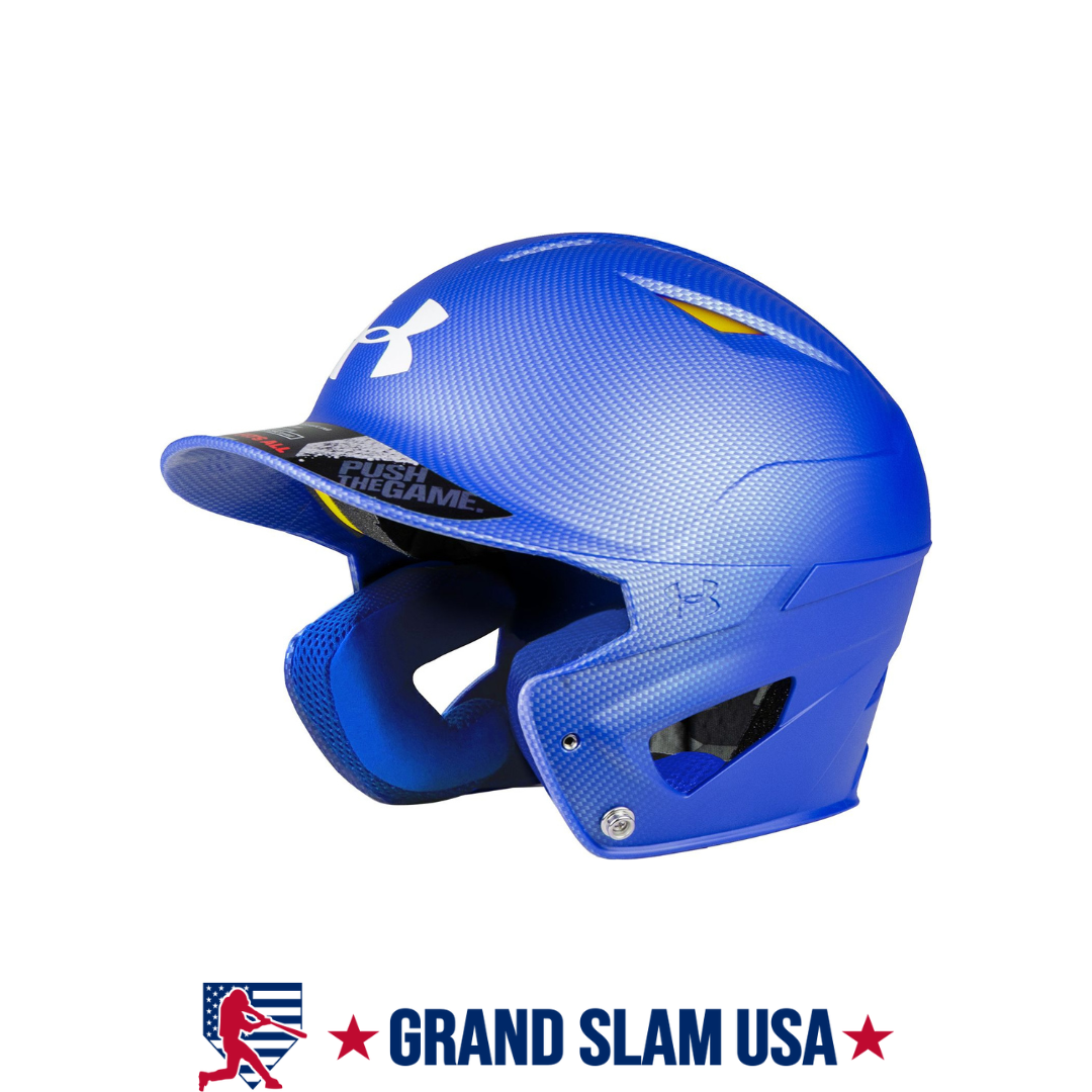 Under Armour Converge Batting Helmet Shadow Matte - Royal