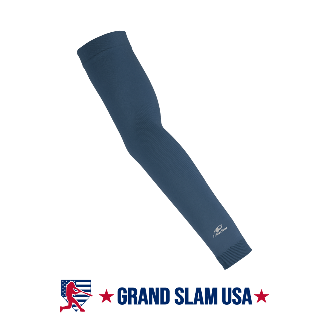 Lizard Skins Knit Arm Sleeve-Navy Blue