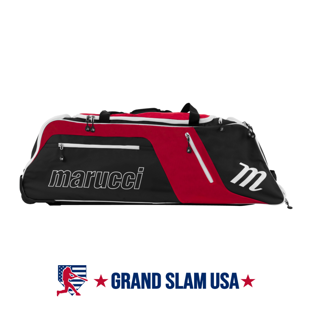 Sac à Dos à Roulettes Marucci Stockade - Équipement Baseball Fastpitch Adulte - Gris