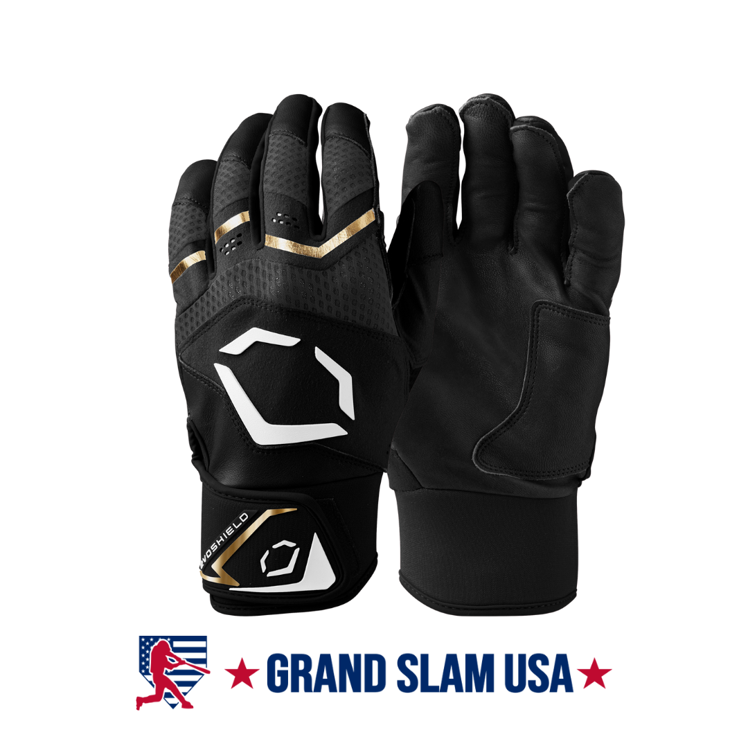 Evoshield Adult Carbyne Batting Gloves- Black