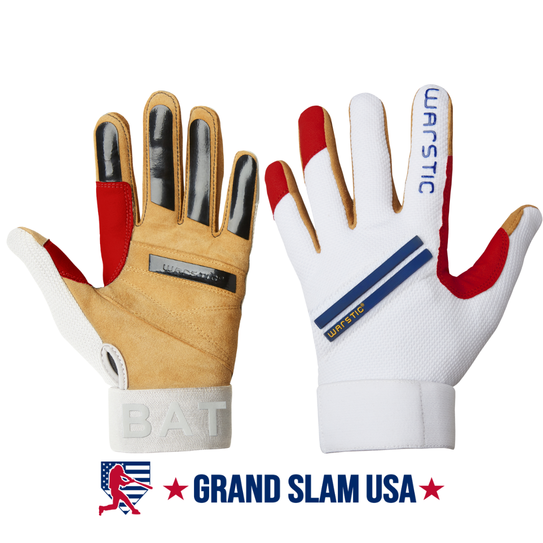 Warstic Adult Workman3 Batting Gloves-USA