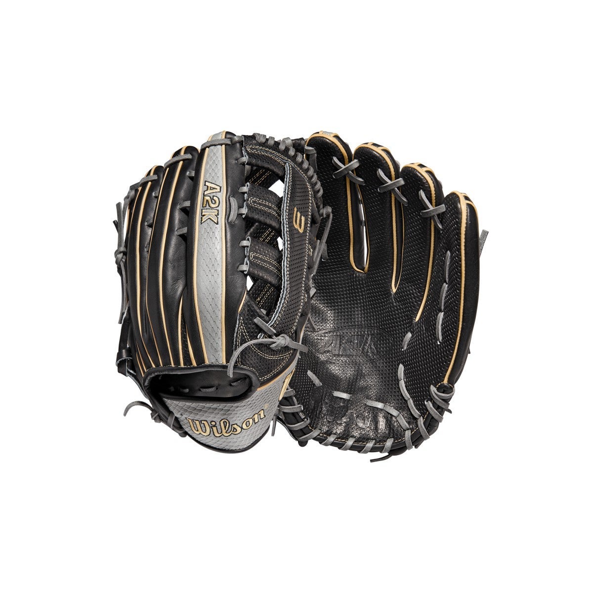Wilson A2K 1775 Spin Control Outfield Baseball Glove 12.75"