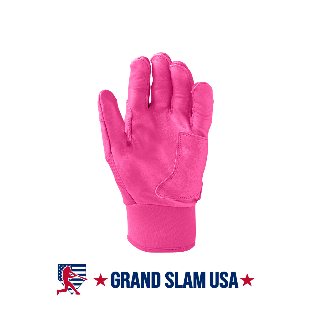 EvoShield Carbyne Adult Batting Gloves - Hot Pink, Medium Adult Carbyne Batting Gloves with Strap | EvoShield