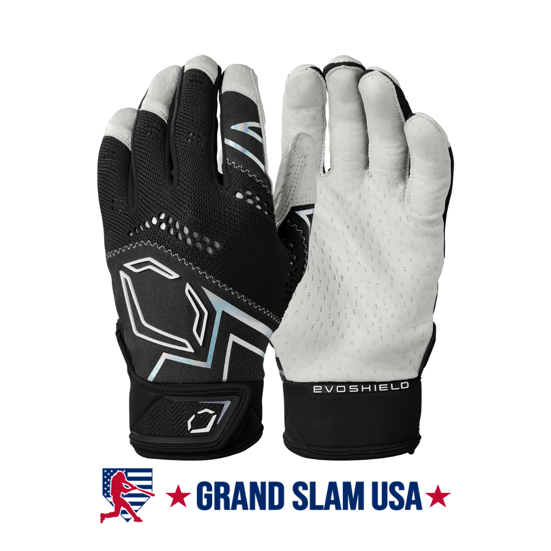 Evoshield Pro-SRZ V2 Adult Batting Gloves-Black