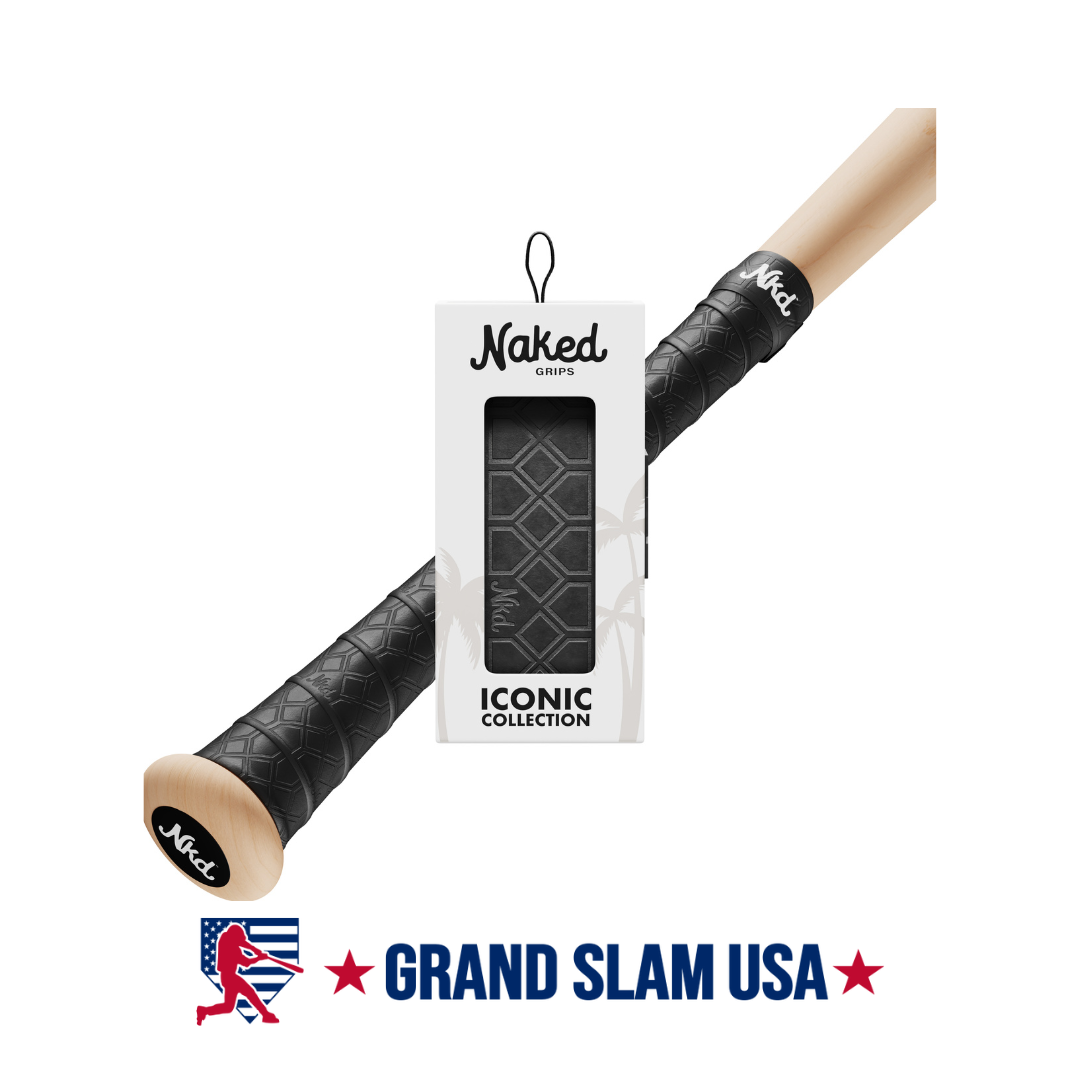 Naked Grips Jet Black Edition Bat Grip