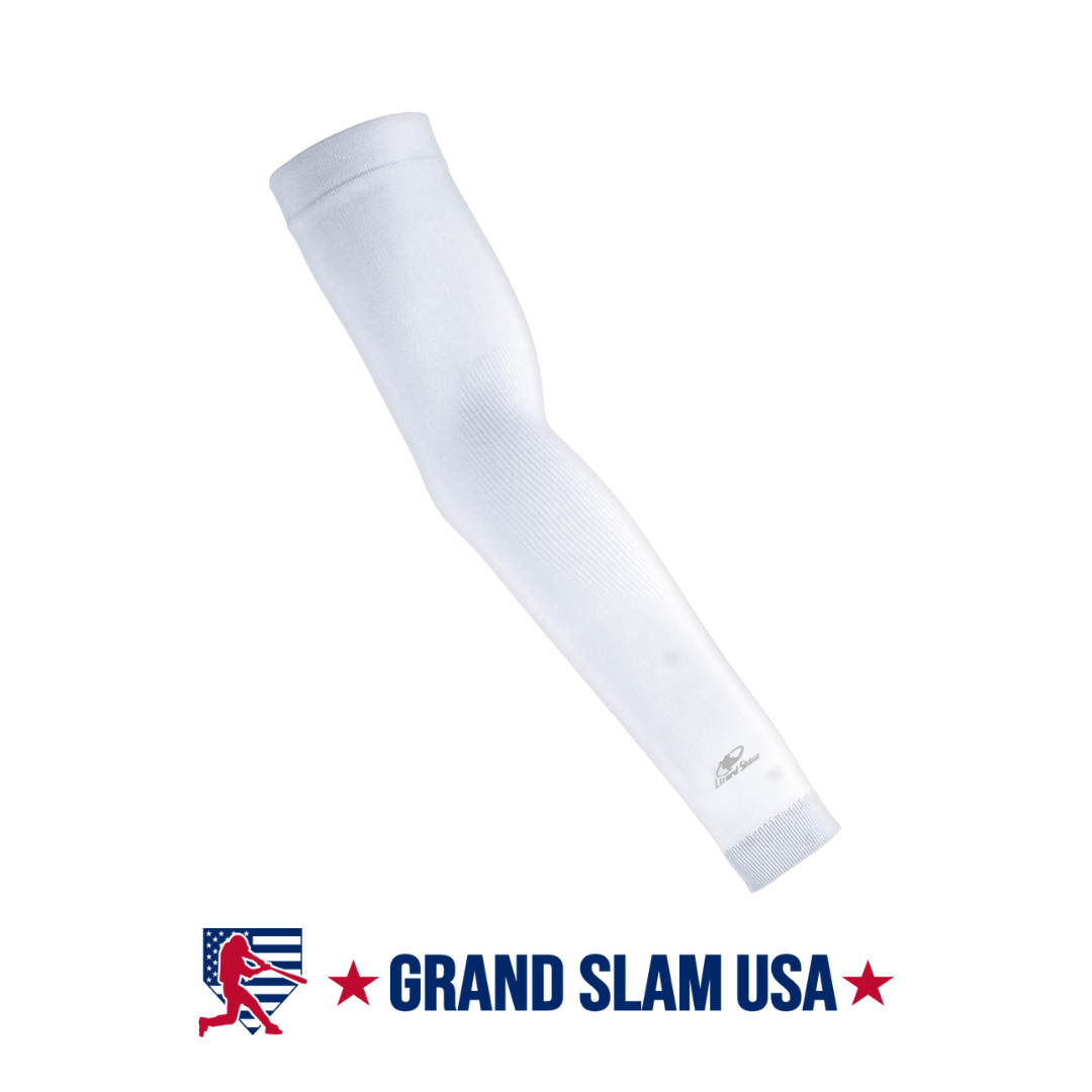 Lizard Skins Knit Arm Sleeve-Diamond White