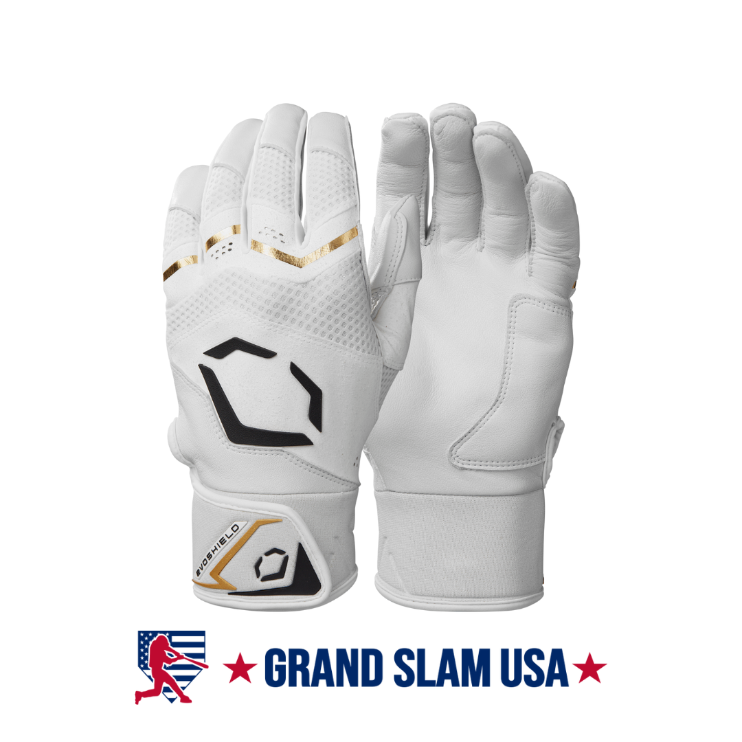 Evoshield Youth Carbyne Batting Gloves- White