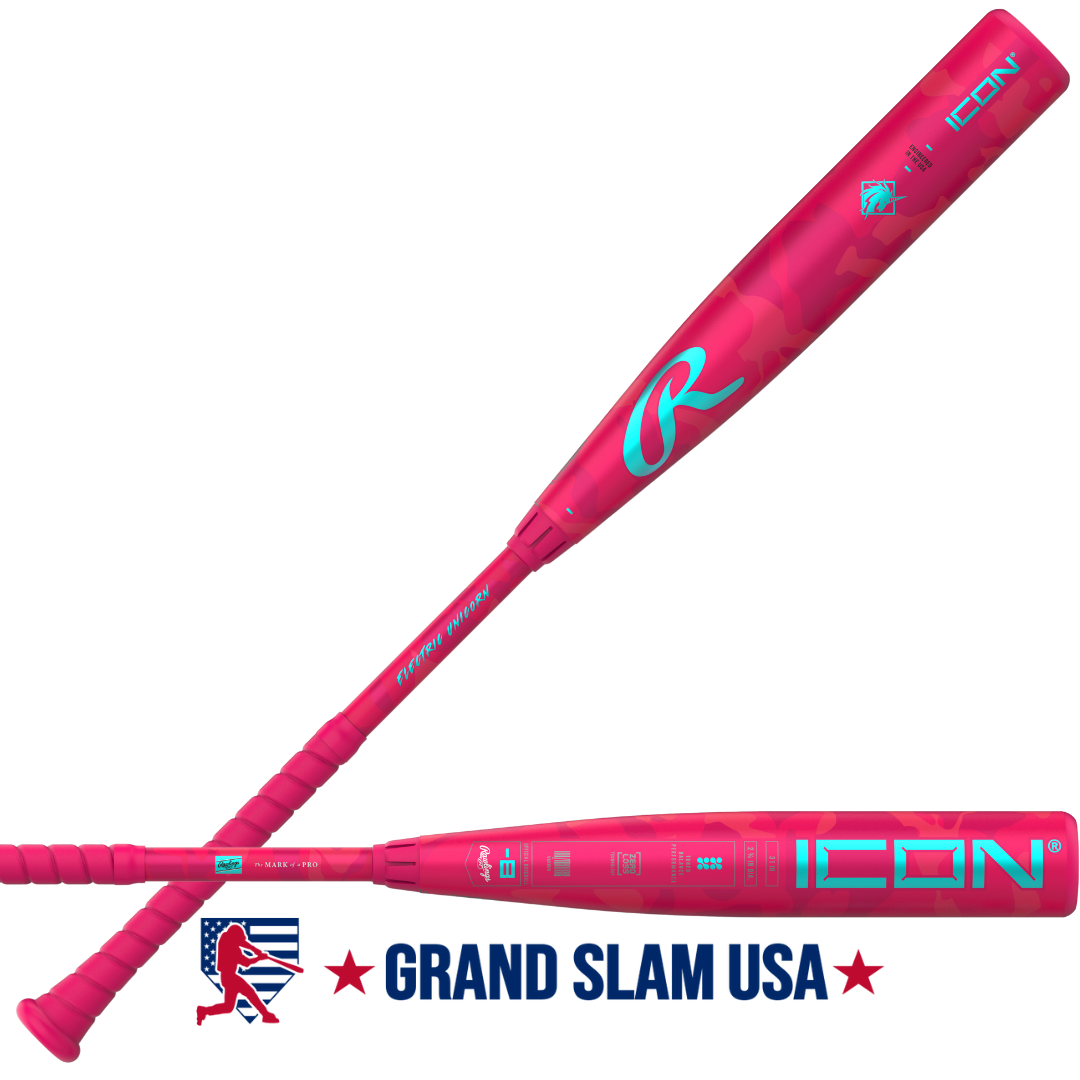 Batte Baseball Rawlings Icon 2025 ELECTRIC UNICORN - Édition Limitée USSSA 31/23, Neuve