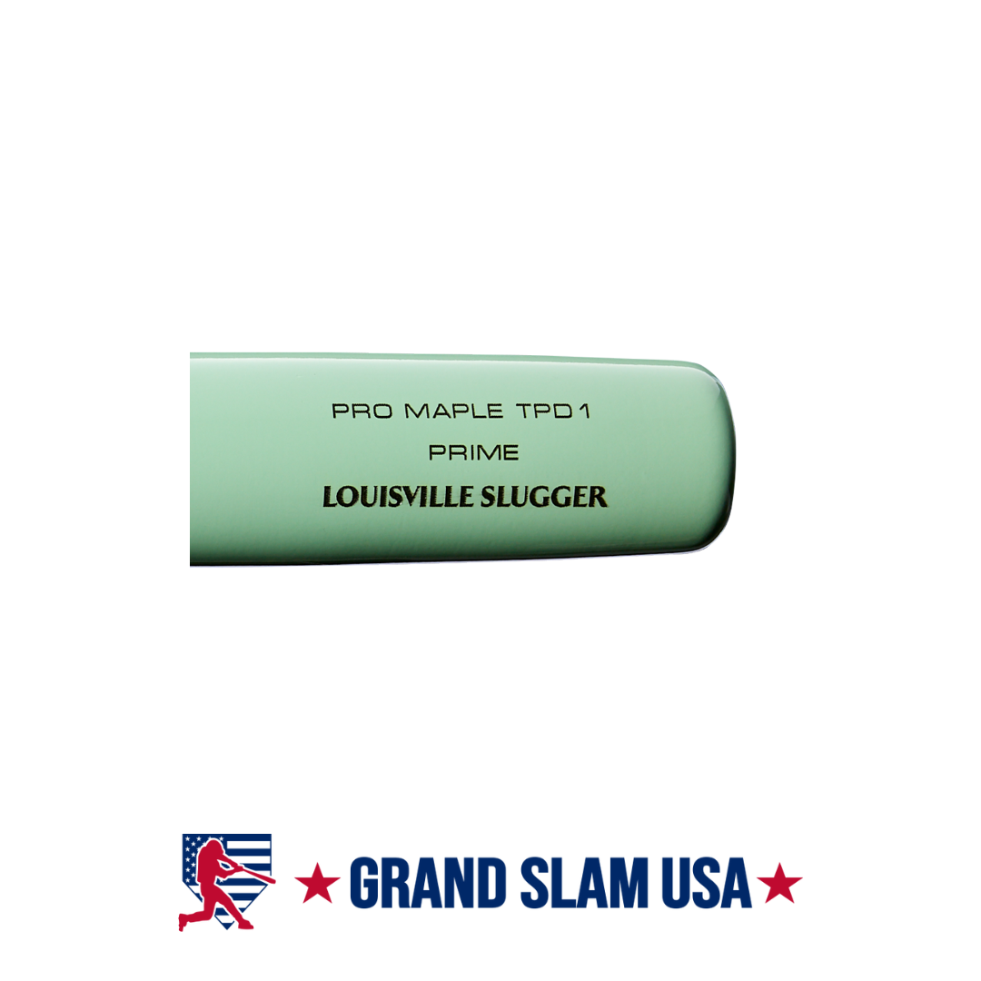 Batte De Baseball Louisville Slugger Pro Prime TPD1 – Forme Torpille, 33 Pouces, Naturelle