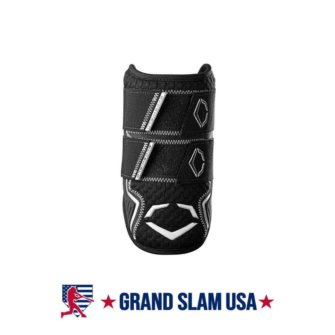 EvoShield Pro-SRZ 2.0 Double Strap Elbow Guard-Black