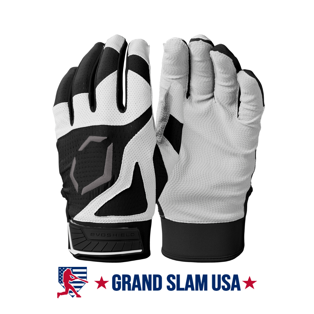 Evoshield Adult SRZ-1 Batting Gloves - Black
