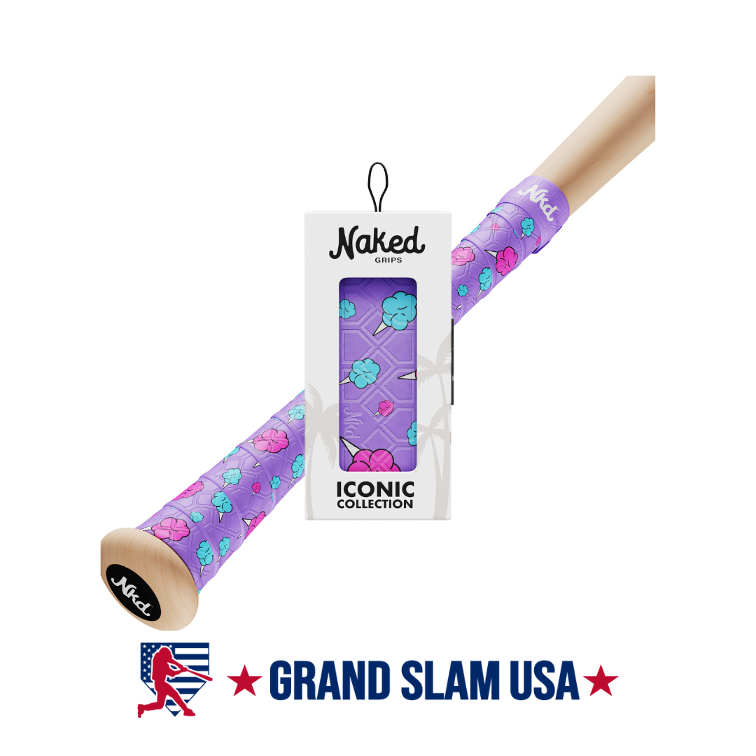 Naked Grips Cotton Candy Edition Bat Grip
