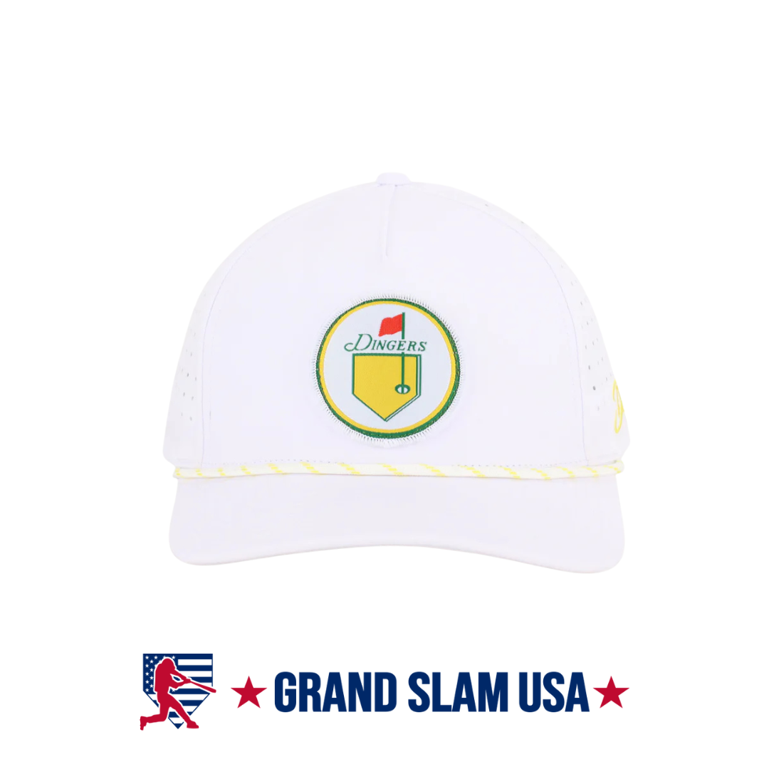 Georgia Home Run Golf Hat White