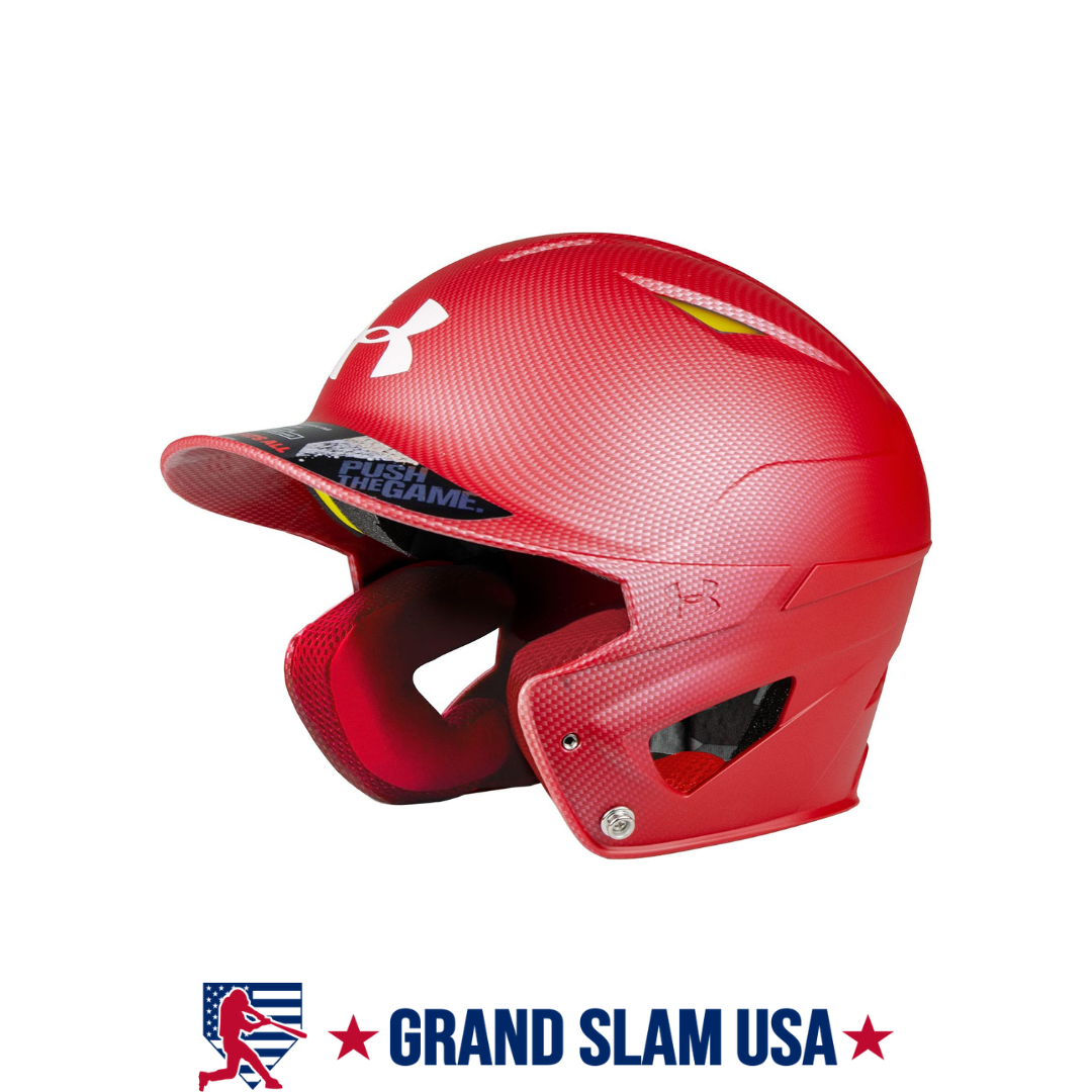 Under Armour Converge Batting Helmet Shadow Matte - Red
