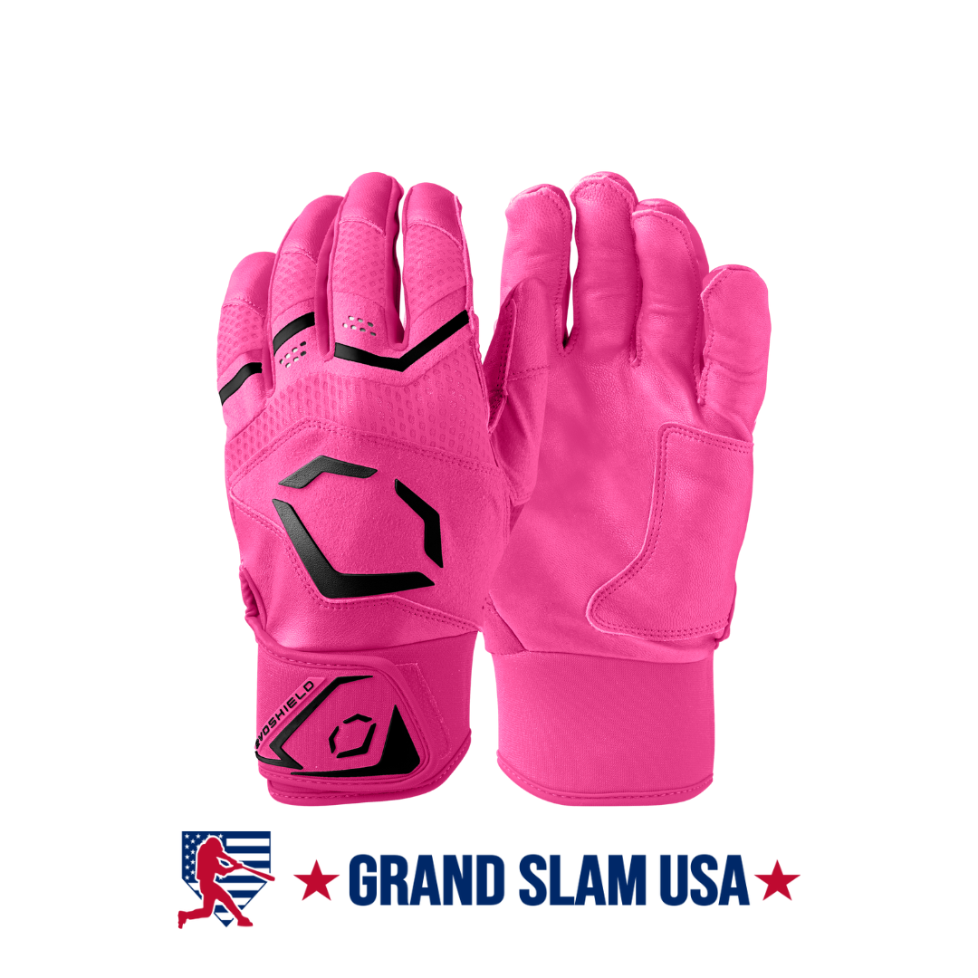 Evoshield Adult Carbyne Batting Gloves- Pink