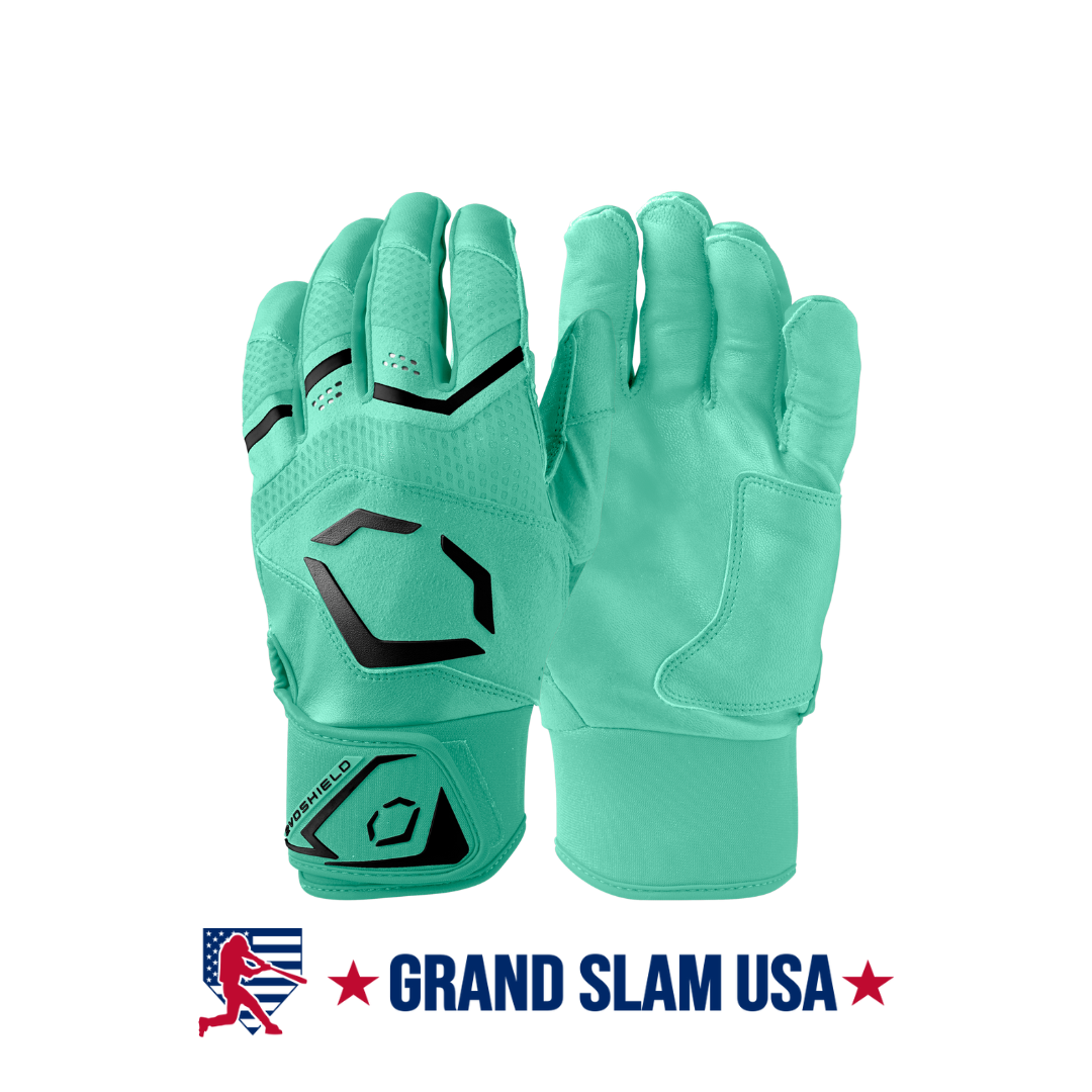 Evoshield Adult Carbyne Batting Gloves- Seafoam