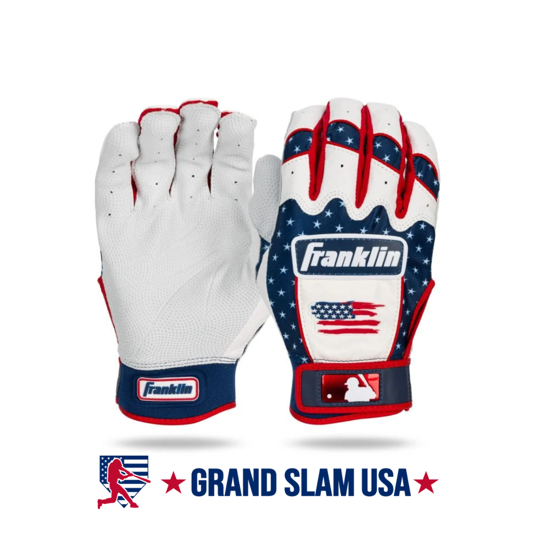 Franklin CFX Chrome 2024 July 4th Men's Batting Gloves