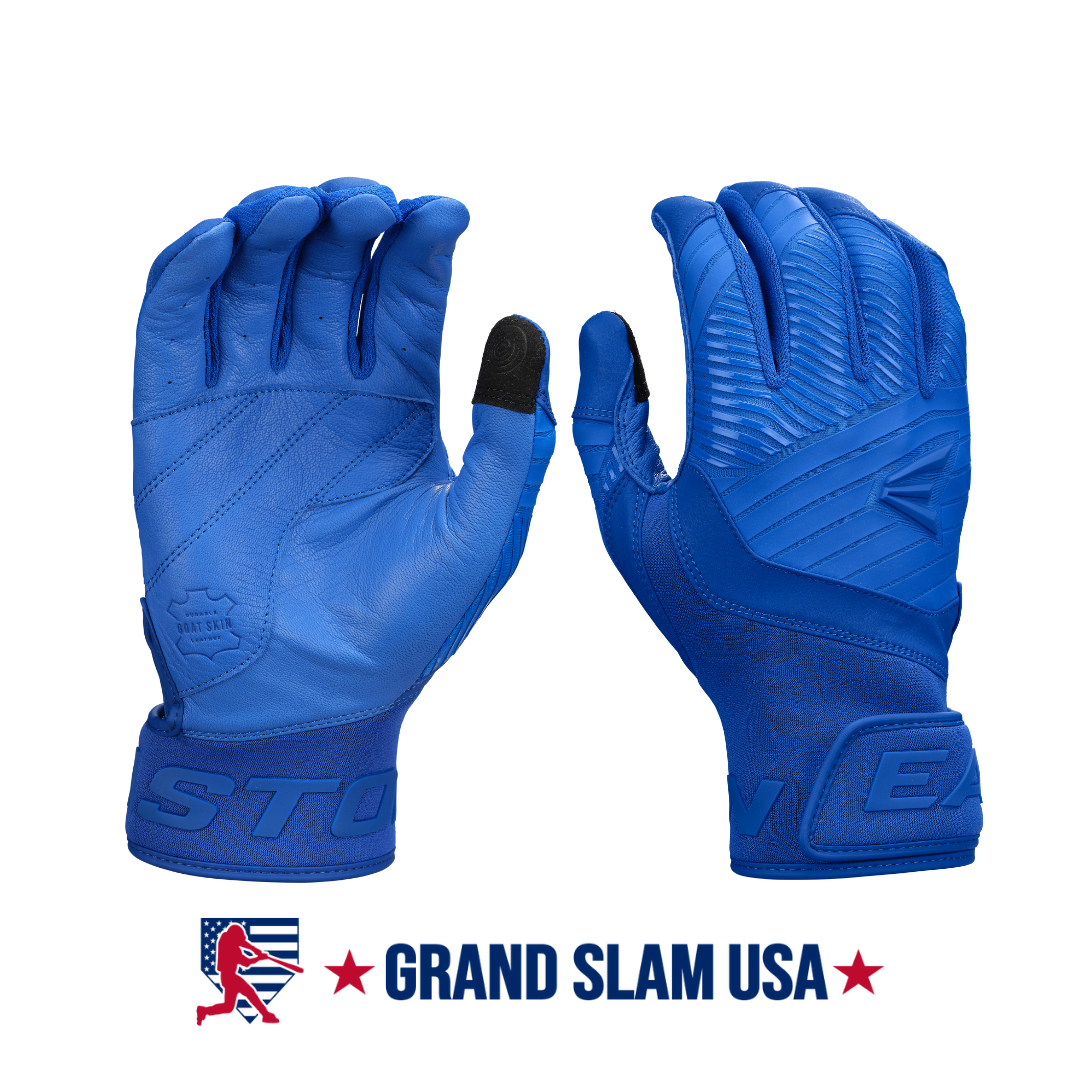 Easton Youth Walk-Off Ethos Batting Gloves-Indigo