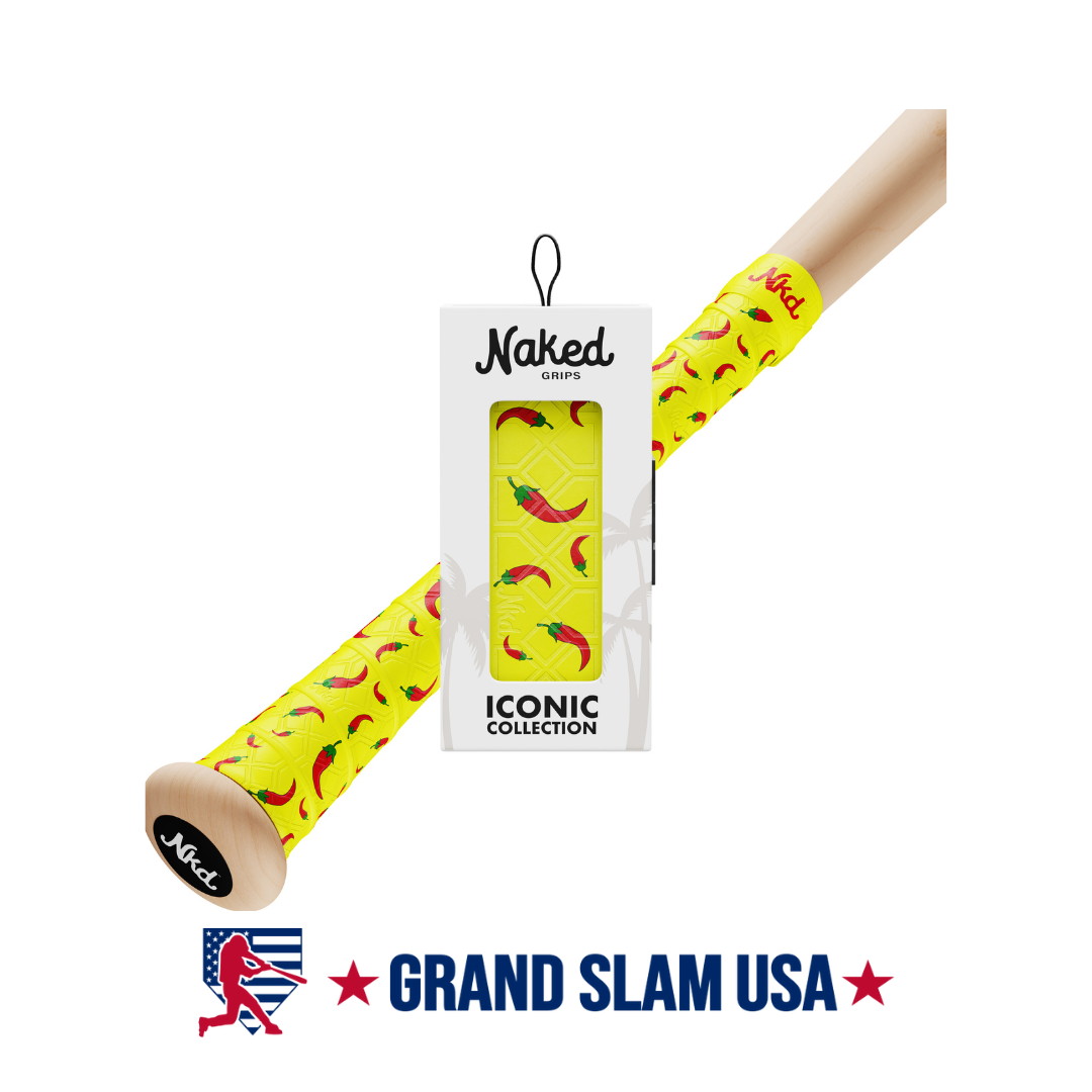 Naked Grips Hot Pepper Edition Bat Grip