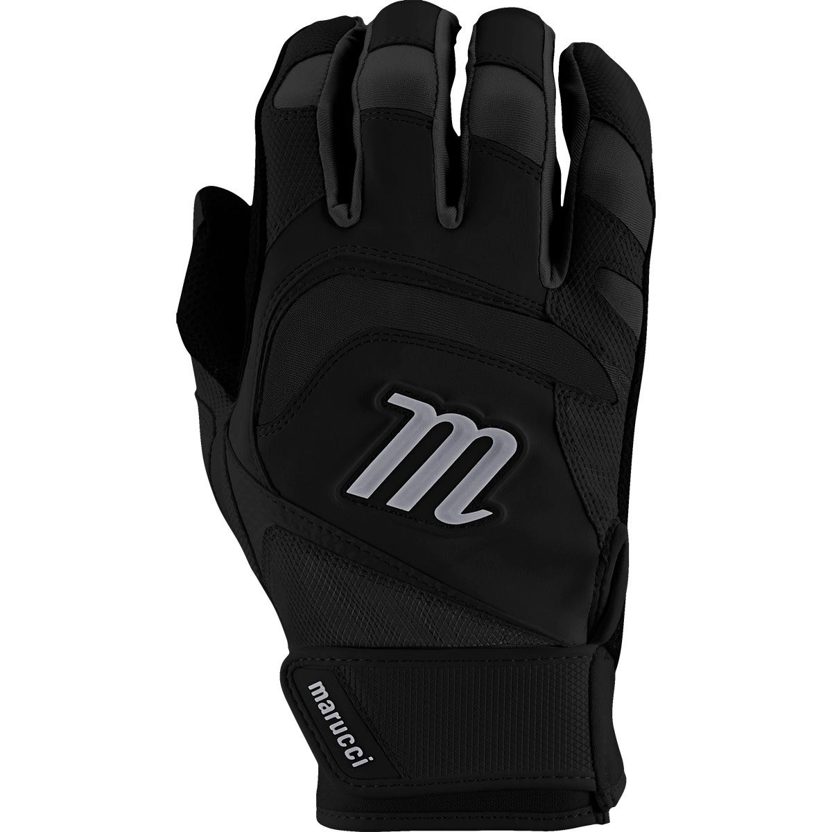 Marucci Youth Signature Baseball Batting Gloves Black Black