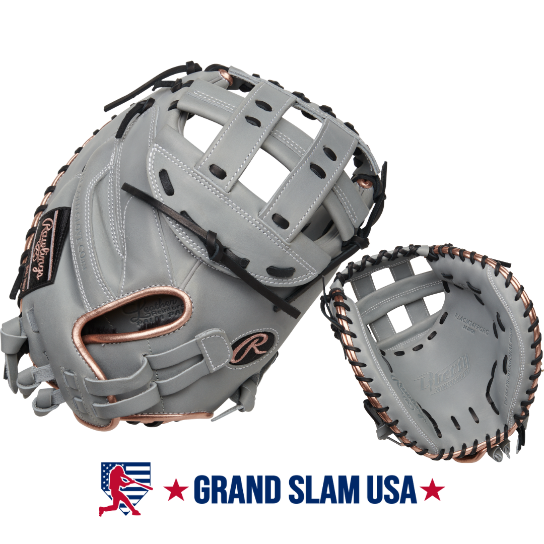 2022 Rawlings Liberty Advanced Catcher s Mitt CM34GRG 34 RHT Grand Slam USA