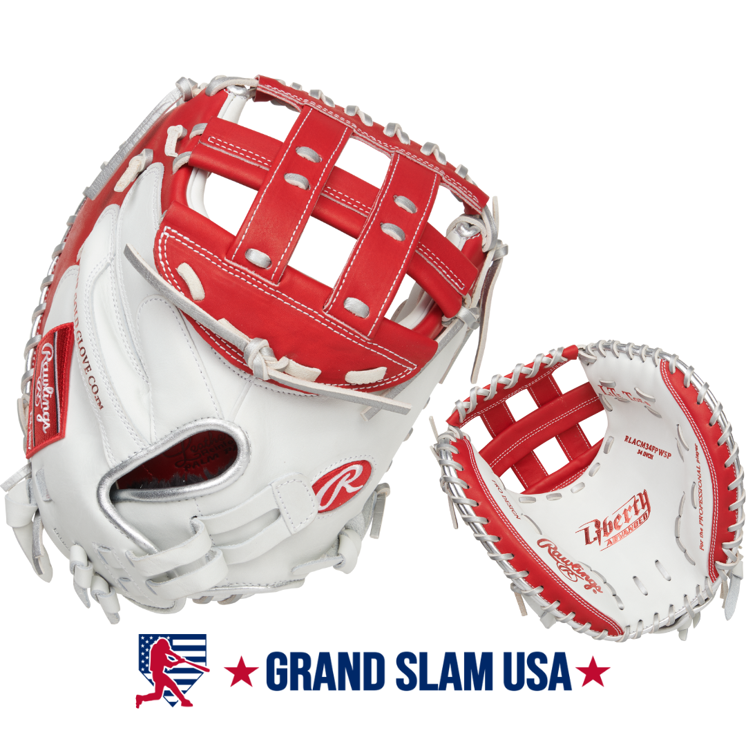 Rawlings FP Liberty Advanced Color Series Catcher Mitt 34 Grand Slam USA