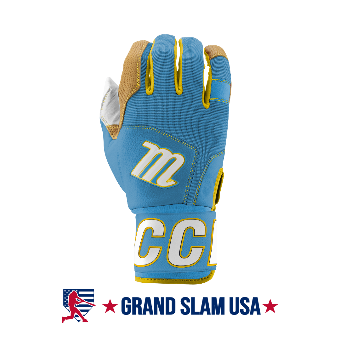 Columbia blue batting gloves cheap